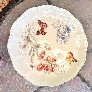 Lenox Butterfly Meadow Monarch Dinner Plate- 1 available